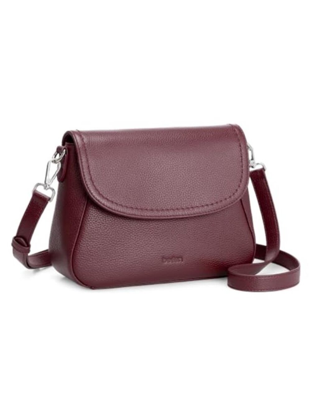 befen Genuine Leather Saddle Crossbody Bags for Women with RFID Blocking, Small